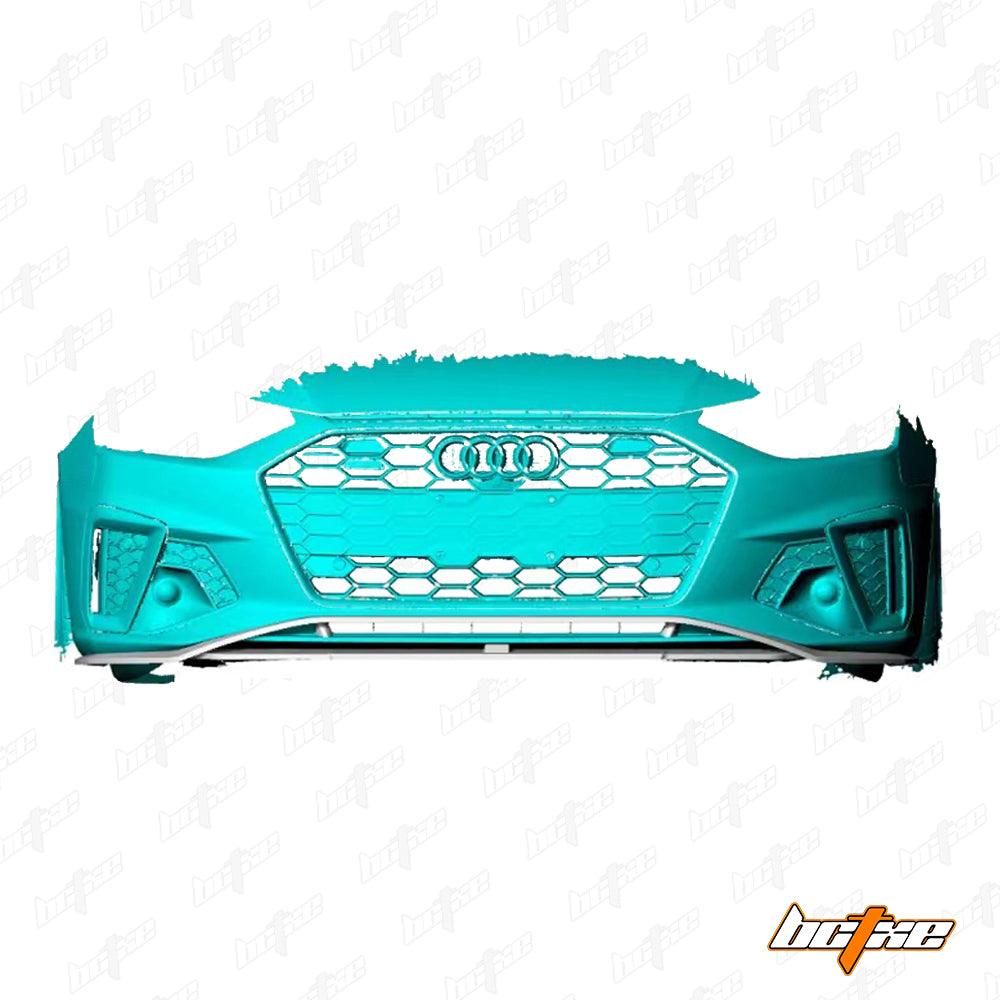 BCTXE Tuning Pre-preg Carbon Fiber Front Lip Ver.2 for Audi S4 & A4 S Line 2020-ON B9.5