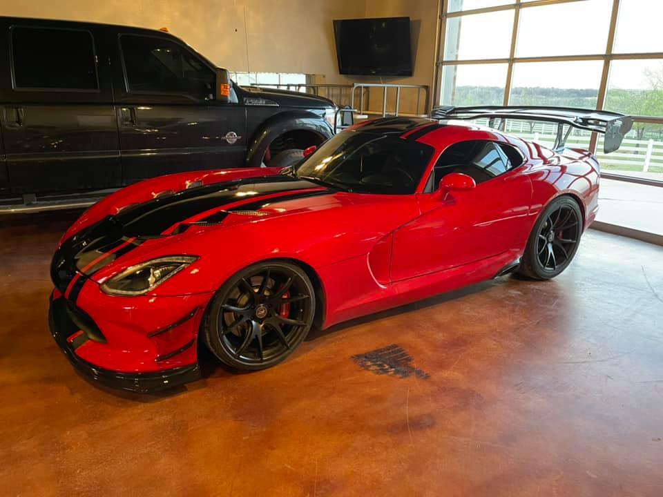 Aero Republic 1:1 Dodge Viper ACR Extreme ACR-E Carbon Fiber Wing Spoiler