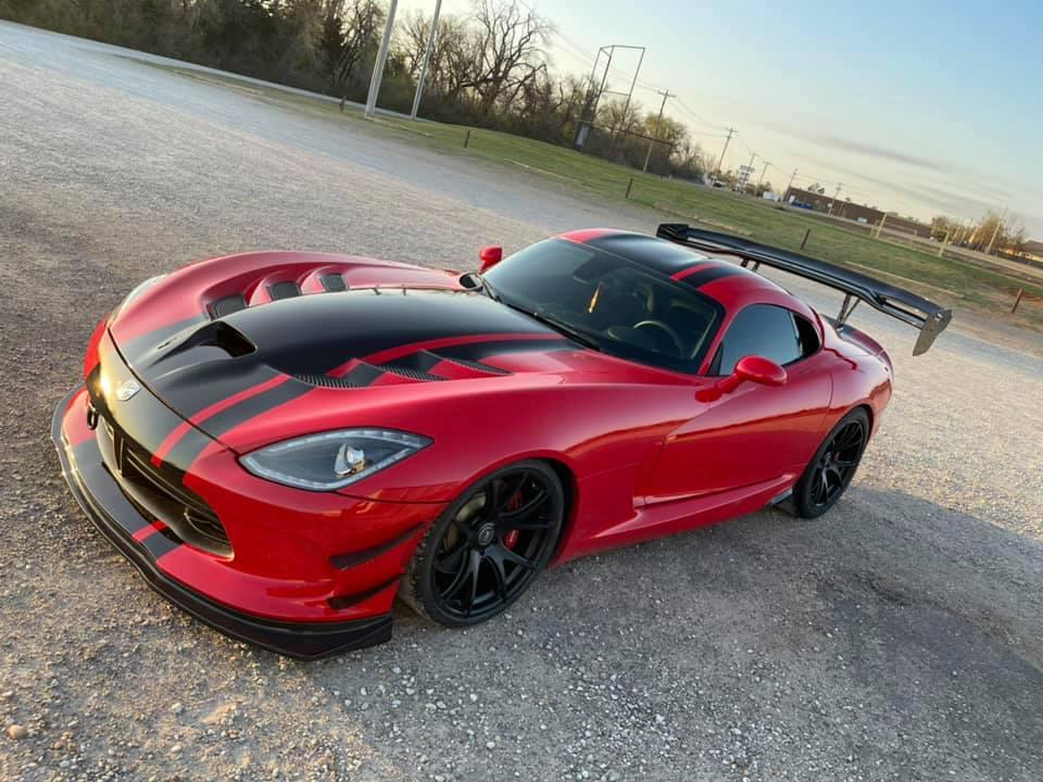 Aero Republic 1:1 Dodge Viper ACR Extreme ACR-E Carbon Fiber Wing Spoiler