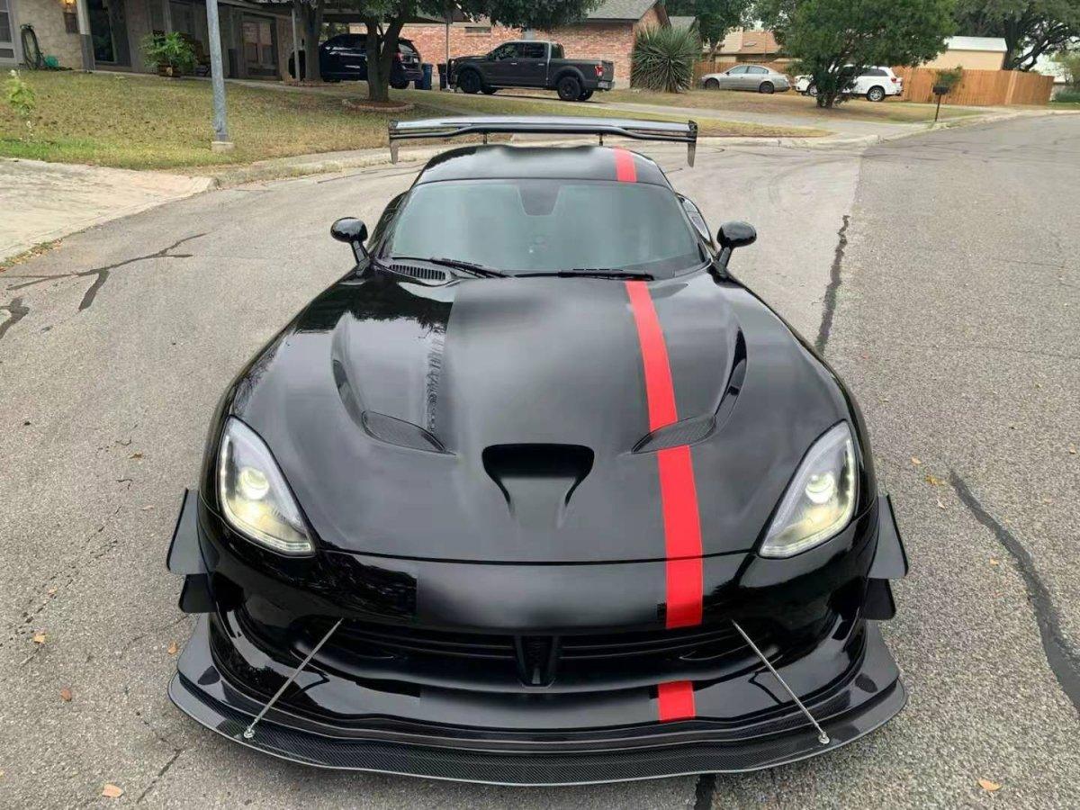 Aero Republic 1:1 Dodge Viper ACR Extreme ACR-E Carbon Fiber Wing Spoiler