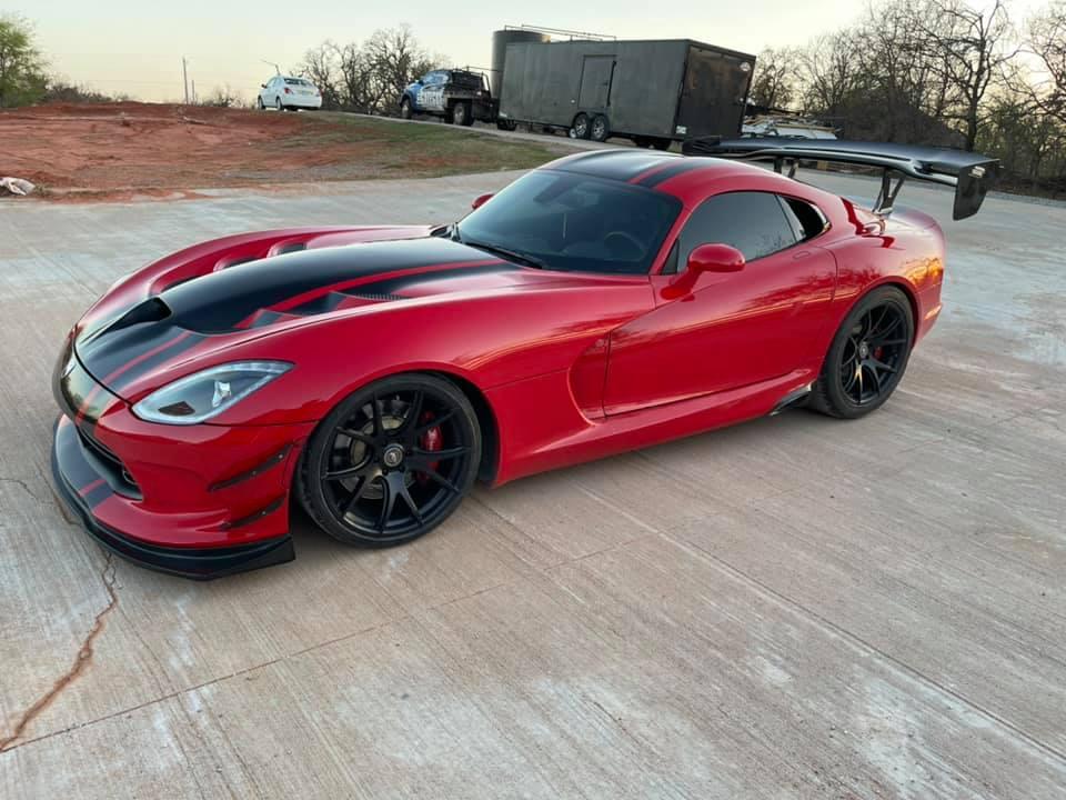 Aero Republic 1:1 Dodge Viper ACR Extreme ACR-E Carbon Fiber Wing Spoiler