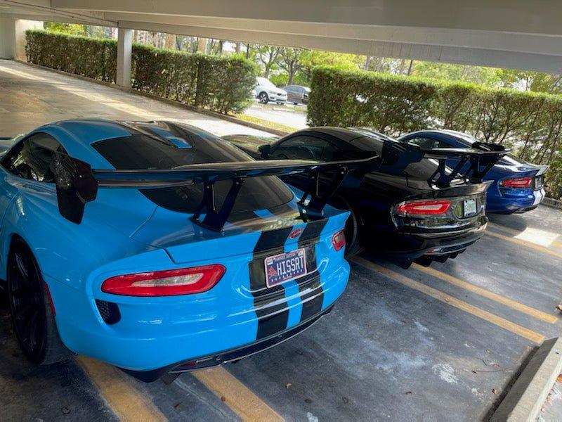 Aero Republic 1:1 Dodge Viper ACR Extreme ACR-E Carbon Fiber Wing Spoiler