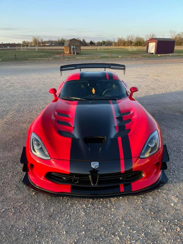 Aero Republic 1:1 Dodge Viper ACR Extreme ACR-E Carbon Fiber Wing Spoiler