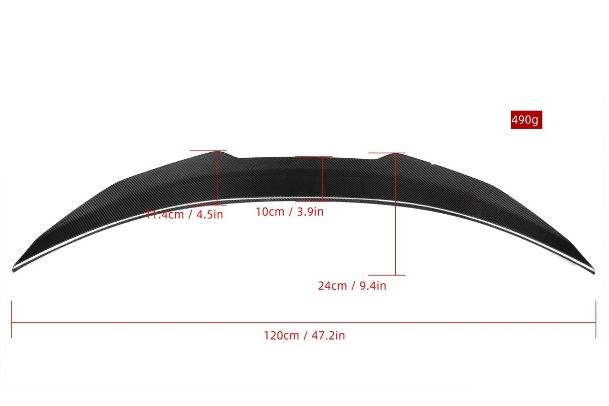Aero Republic Pre-preg Carbon Fiber Rear Spoiler PSM-style for Audi A3 S3 RS3 8Y