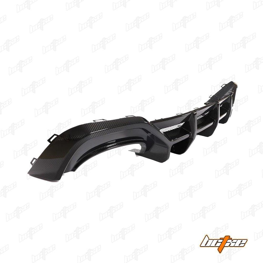 BCTXE Carbon Fiber Rear Diffuser & Rear Canards for Audi RS7 C8 2020-ON