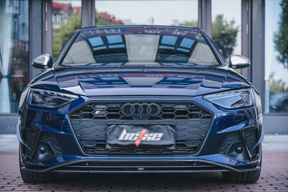 BCTXE Tuning Pre-preg Carbon Fiber Front Lip Ver.2 for Audi S4 & A4 S Line 2020-ON B9.5