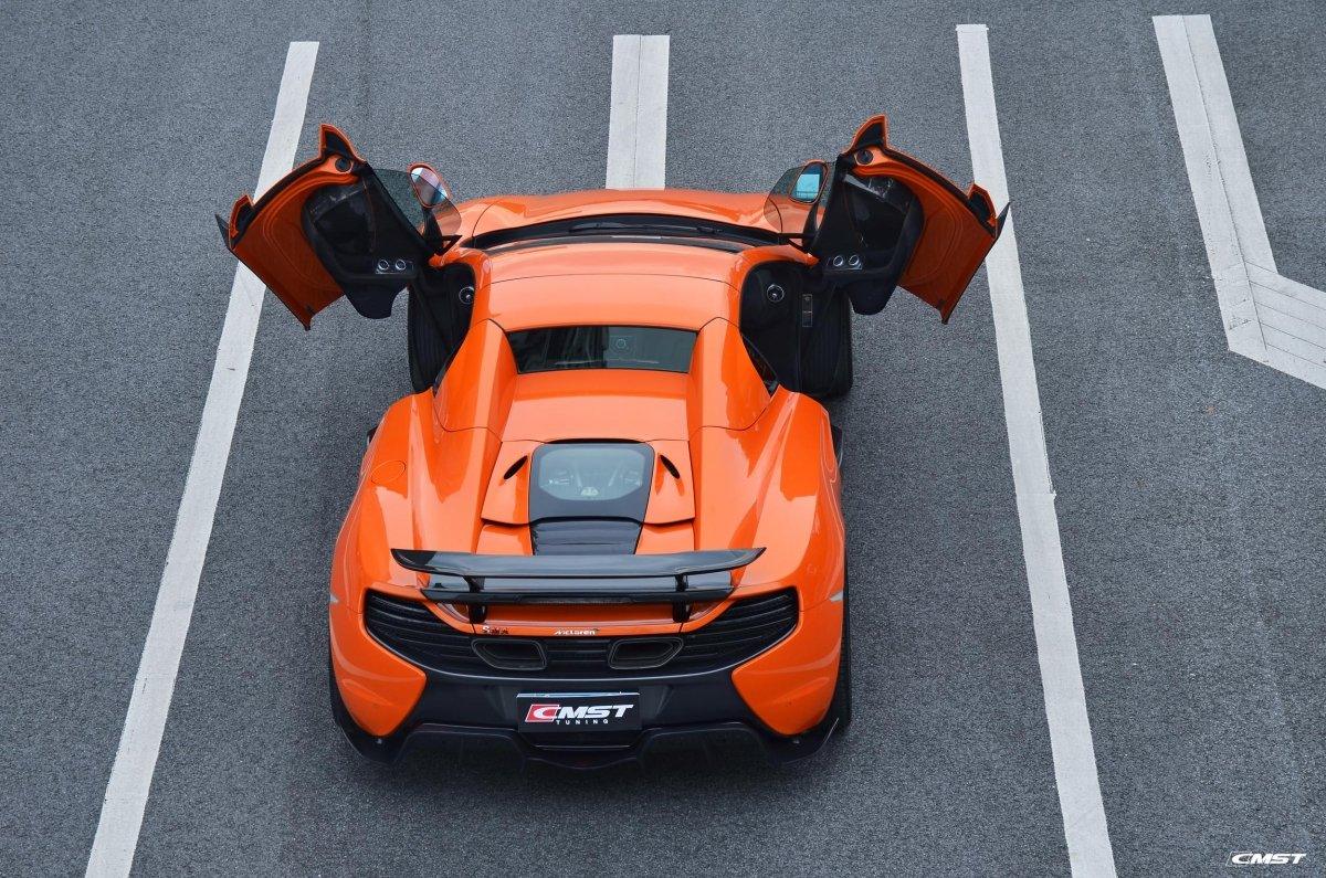 CMST Carbon Fiber Rear Louvers for McLaren 650S