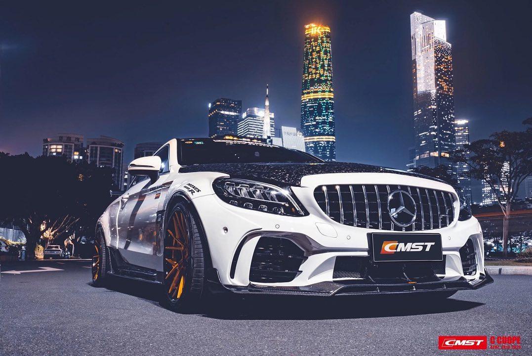 CMST Carbon Fiber Wide Body Kit for Mercedes-Benz C43 C300 C Coupe 2015-ON