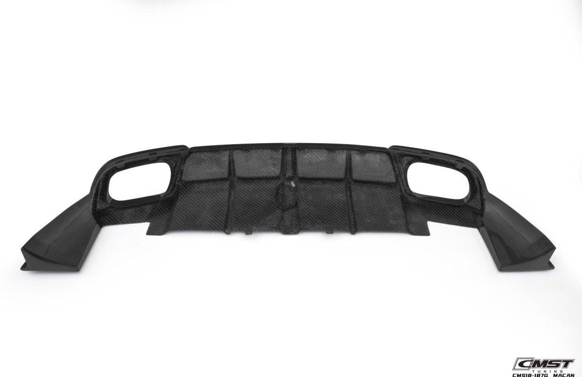 CMST Tuning Pre-preg Carbon Fiber Rear Diffuser for Porsche Macan & Macan S 2019-2021