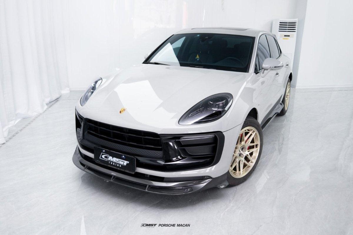 CMST Tuning Pre-preg Carbon Fiber Side Skirts for Porsche Macan Base / S / T 2022-ON