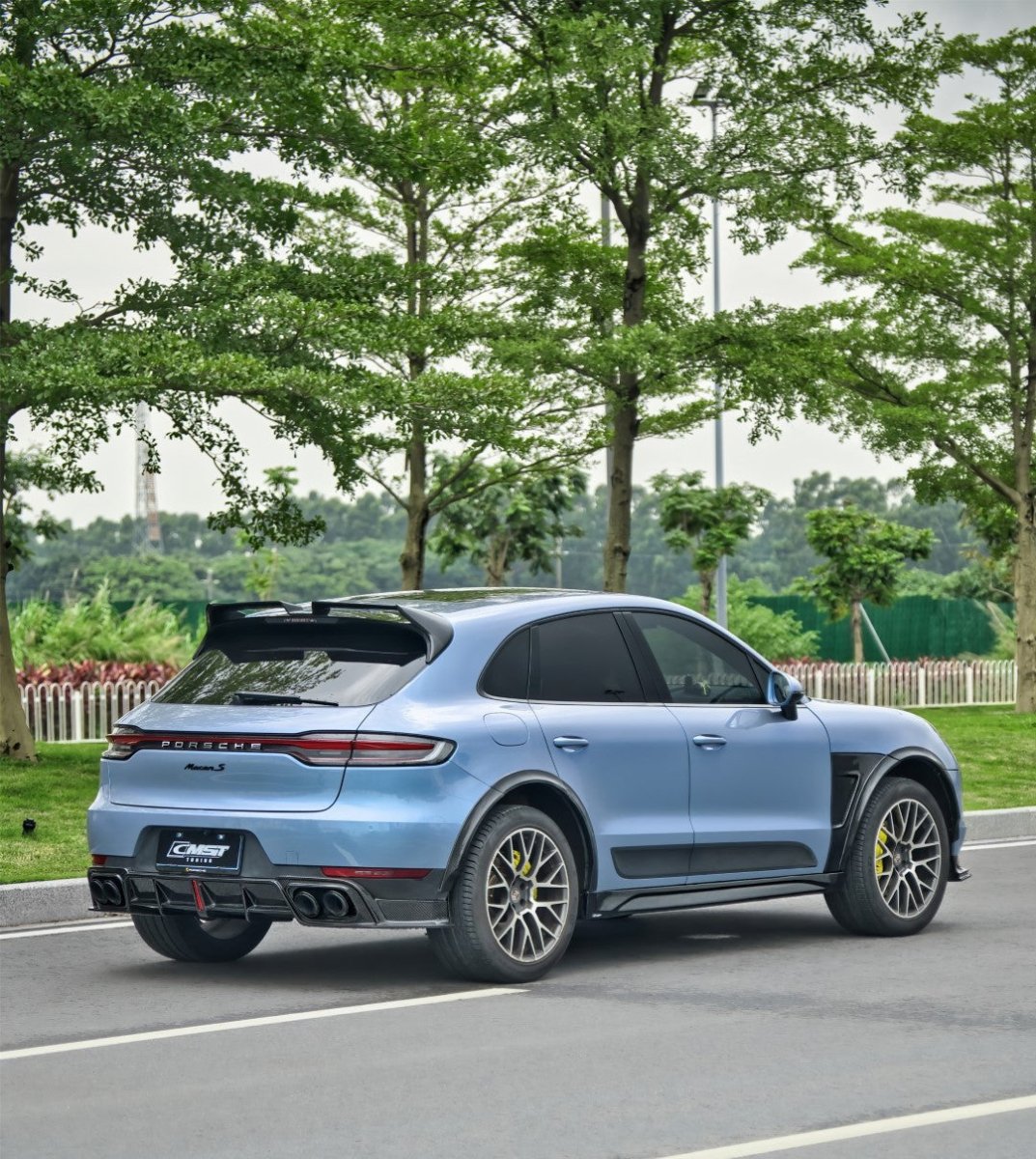 CMST Tuning Pre-preg Carbona Fiber Side Skirts Ver.2 for Porsche Macan & Macan S Macan GTS 2015-2021