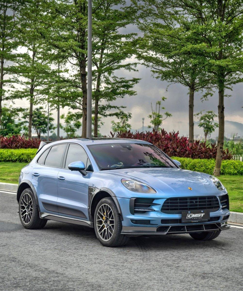 CMST Tuning Pre-preg Carbona Fiber Side Skirts Ver.2 for Porsche Macan & Macan S Macan GTS 2015-2021