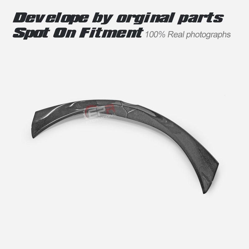 EPR Carbon Fiber HWS Type Duckbill spoiler for 19-22 Toyota Corolla Auris E210 Hatch back rear mid trunk spoiler