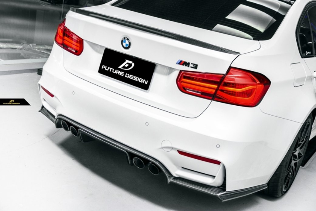 Future Design Carbon EOX Carbon Fiber Rear Diffuser for BMW F80 F82 F83 M3 M4