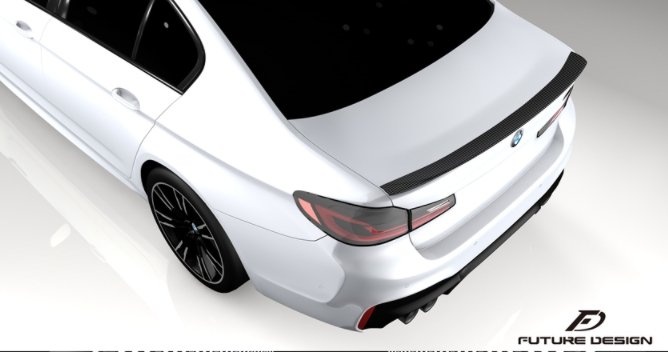 Future Design FD Carbon Fiber REAR SPOILER for BMW M5 F90 2017-ON