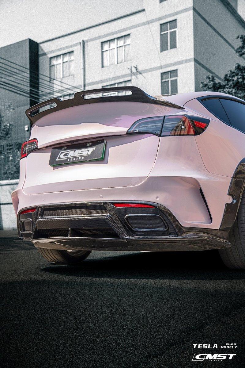 New Release! CMST Tuning Carbon Fiber Rear Bumper ver.1 for Tesla Model Y