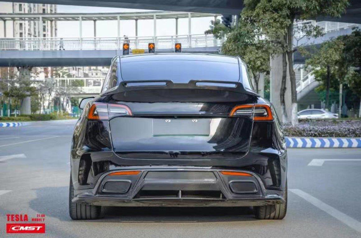 New Release! CMST Tuning Carbon Fiber Rear Spoiler Ver.3 for Tesla Model Y