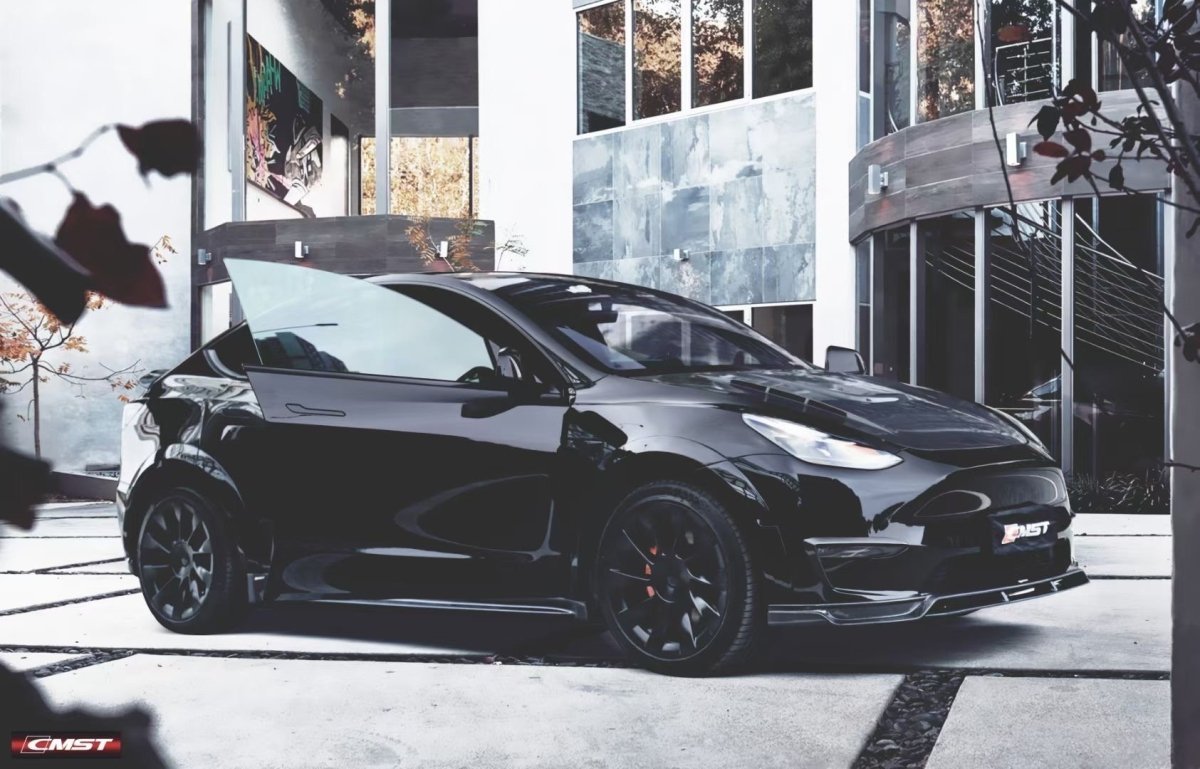 New Release! CMST Tuning Carbon Fiber Widebody Wheel Arches for Tesla Model Y