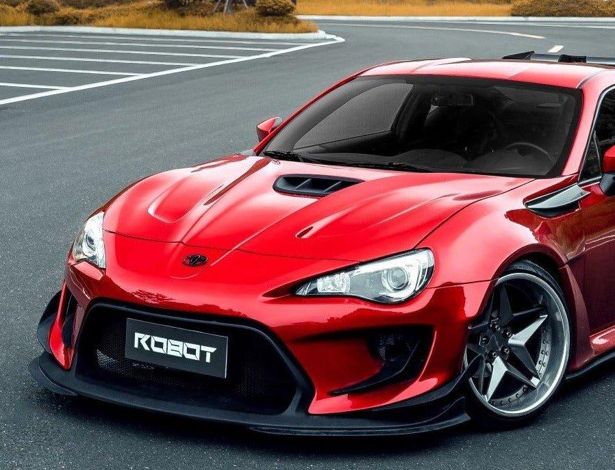 ROBOT CRAFTSMAN Carbon Fiber Front Bumper & Lip For Toyota 86 Subaru BRZ Scion FR-S