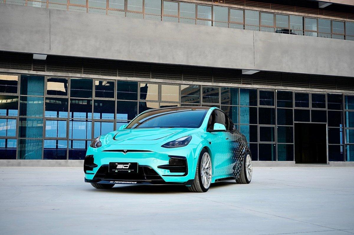 SD Carbon Full Body Kit For Tesla Model Y