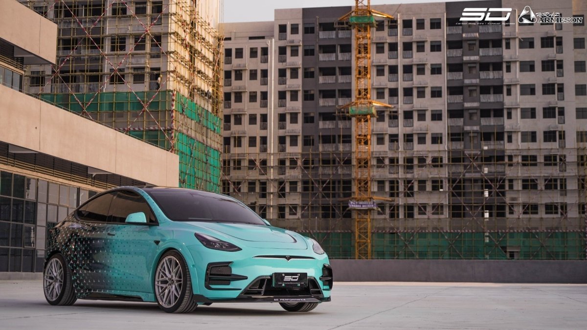 SD Carbon Full Body Kit For Tesla Model Y