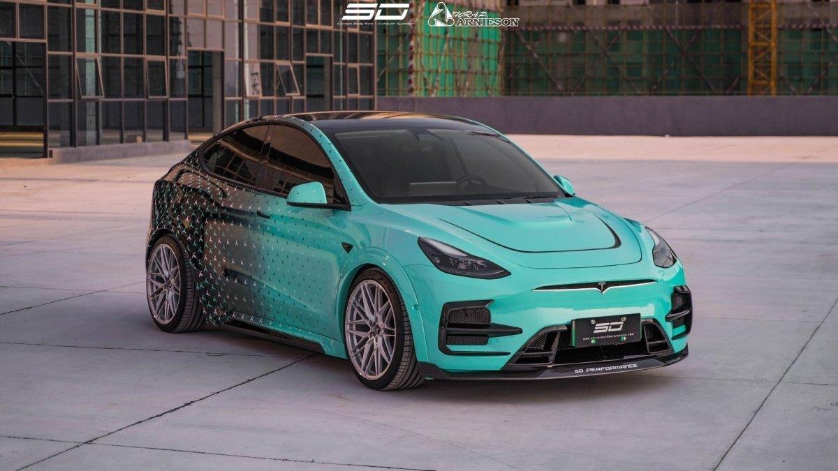 SD Carbon Full Body Kit For Tesla Model Y