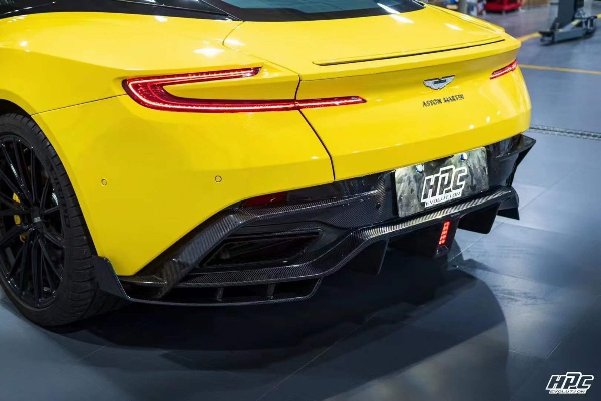 Ventus Veloce Carbon Fiber Rear Diffuser & Canards for Aston Martin DB11