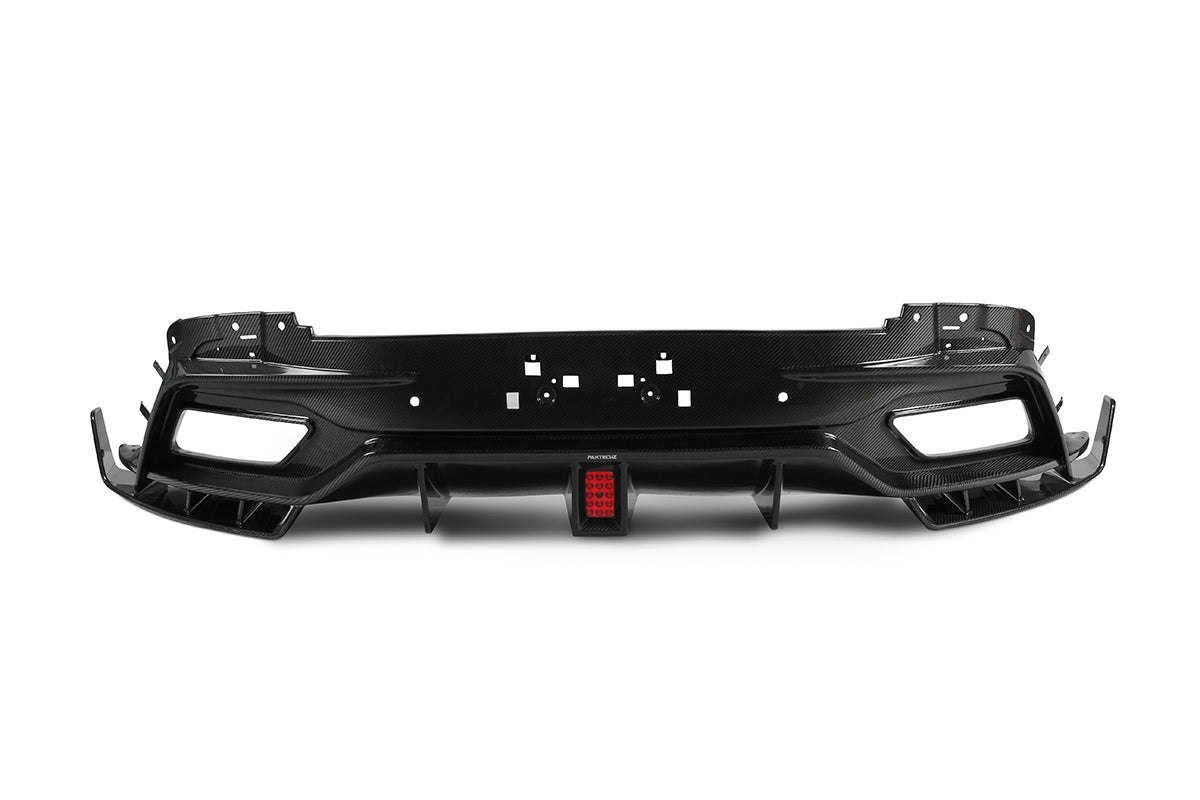 Ventus Veloce Carbon Fiber Rear Diffuser & Canards for Aston Martin DB11