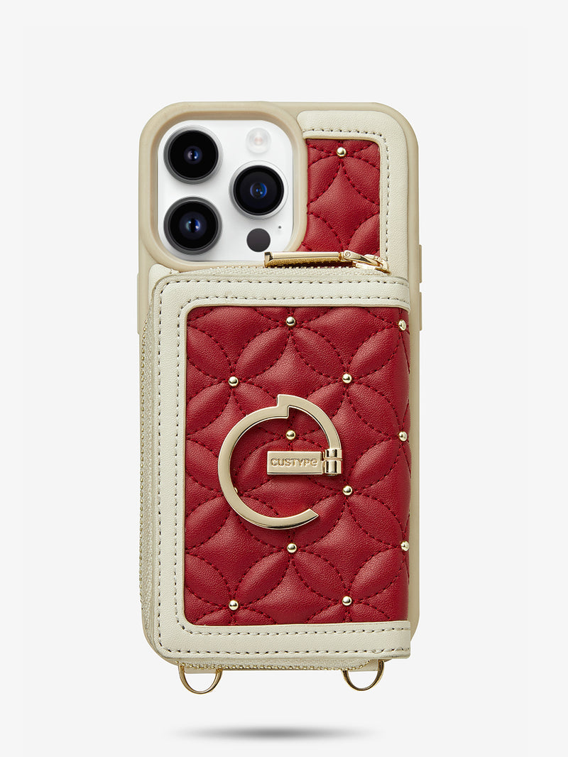 Phone case with wallet holder iPhone 13 case cover