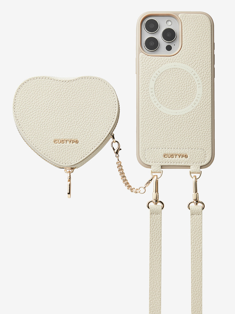 shop phone chains zipper heart pouch
