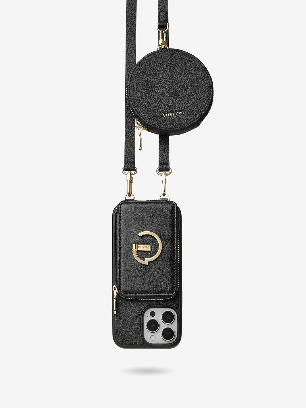 CUSTYPE iPhone16ケース カードホルダーとスタンド付きの最高のクロスボディ電話ケース – Custype