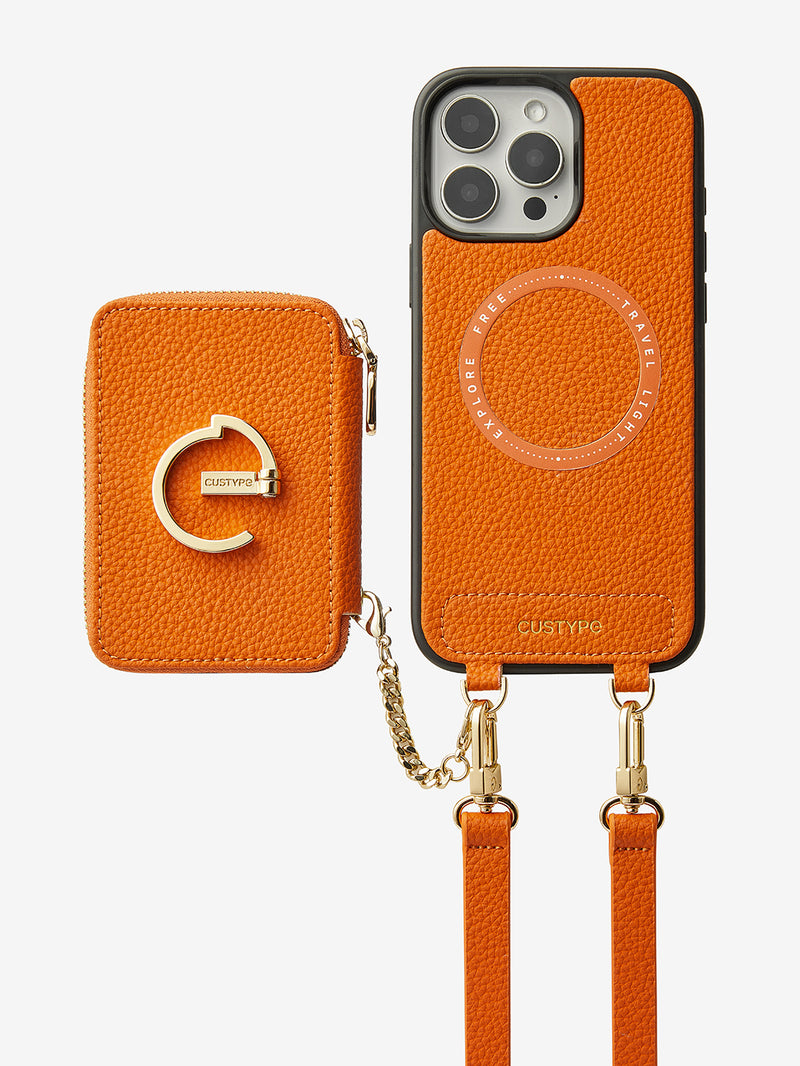 Orange shop phone chains