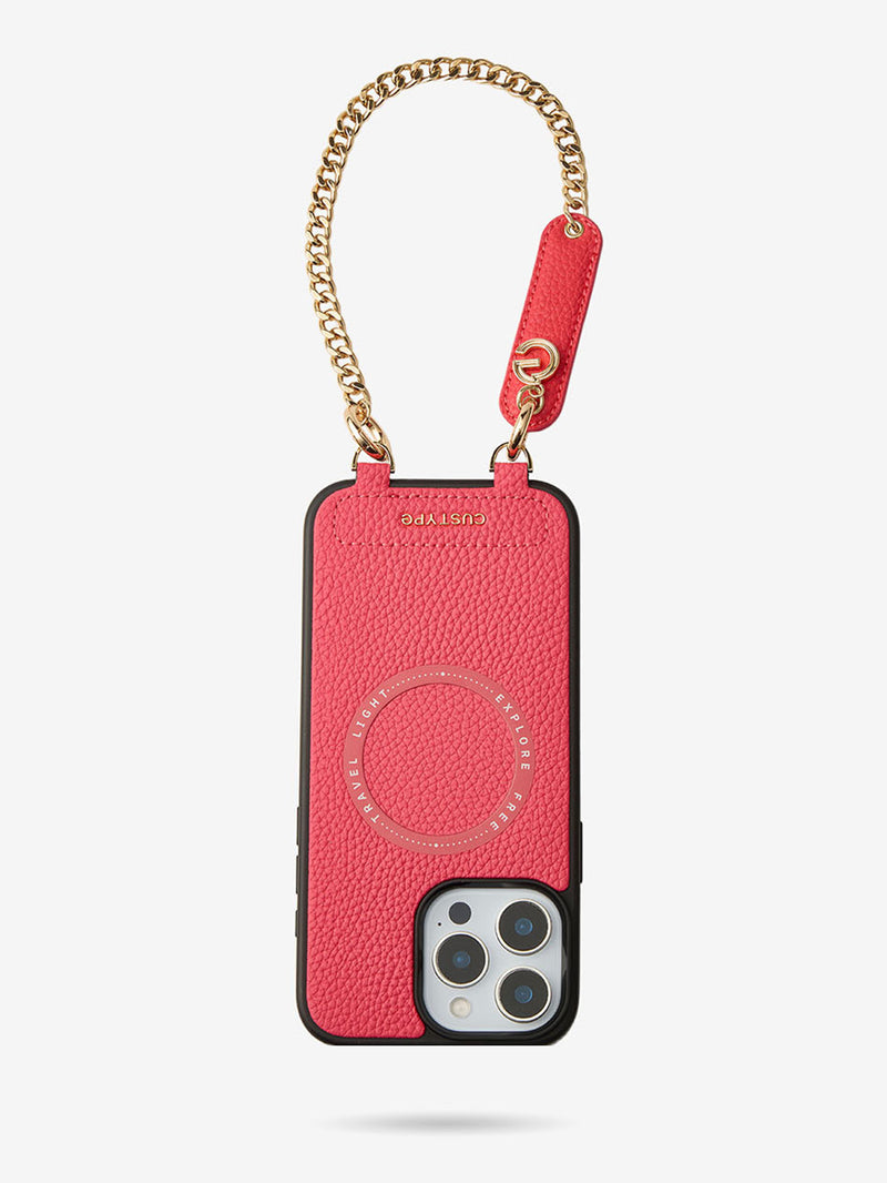 Minimal Style Kit- Personalised Wristlet Magnetic iPhone Case-Mobile Phone Cases-WRISTBAND & PHONE POUCH-Black-iPhone 16 Pro Max-Custype