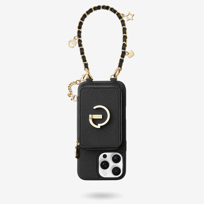 wristlet for phone Black
