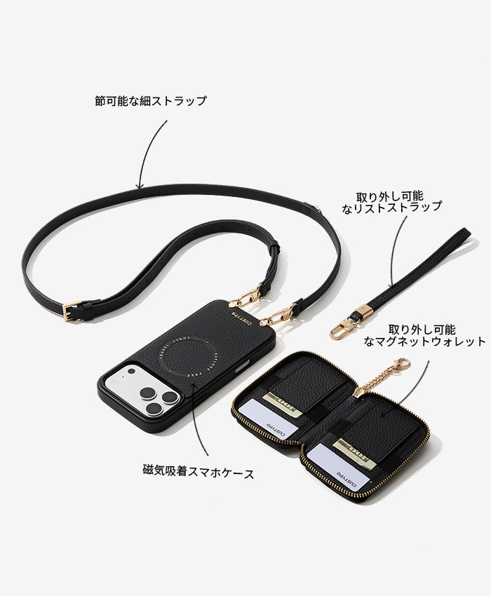オリジナルiPhoneクロスボディケースの特徴