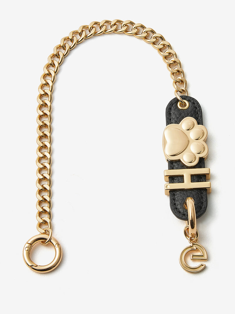 Black phone case with wristlet
