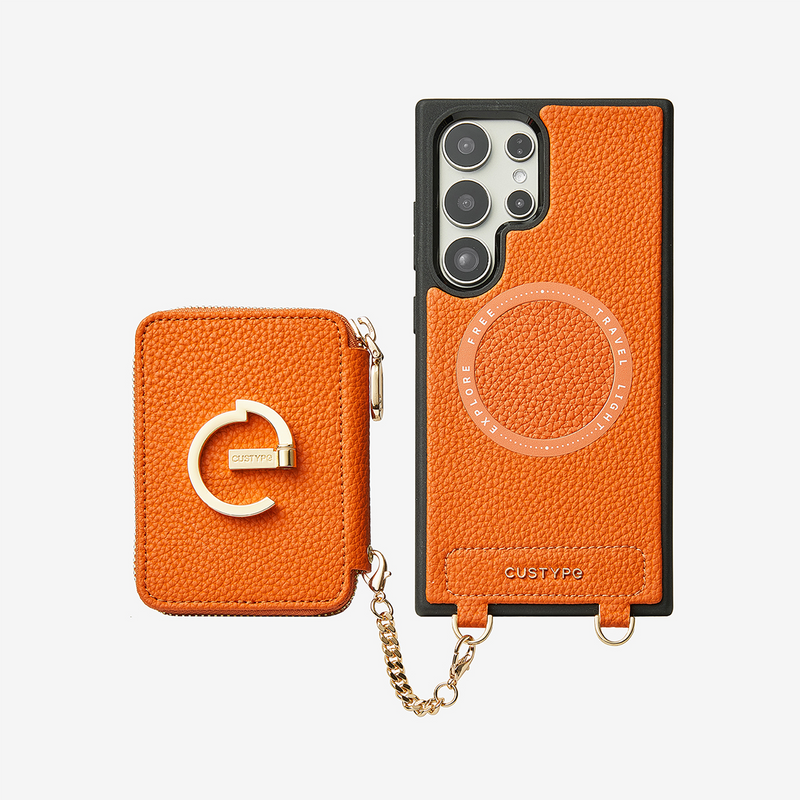 Original Design Set- Samsung Galaxy Wireless Charging Phone Case With Detachable Wallet-Mobile Phone Cases-Custype