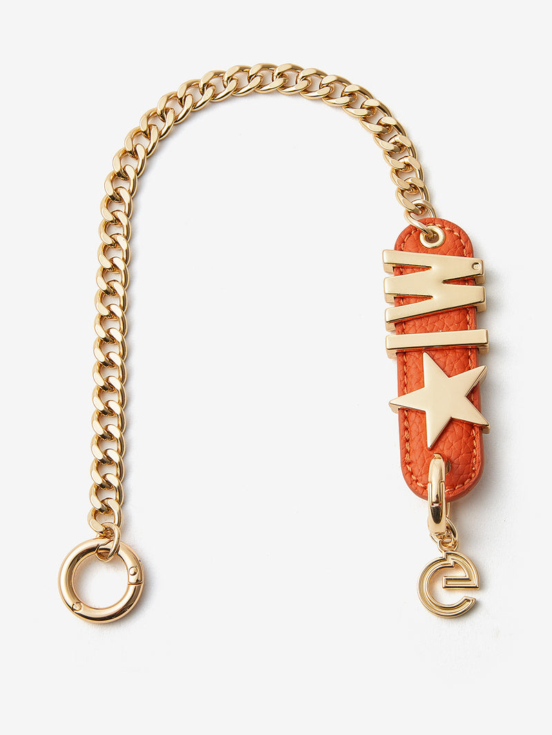 phone case with wristlet Orange
