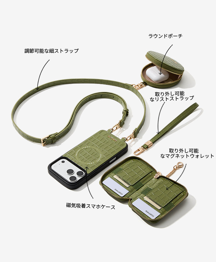 クロコダイルデザインセットの特徴