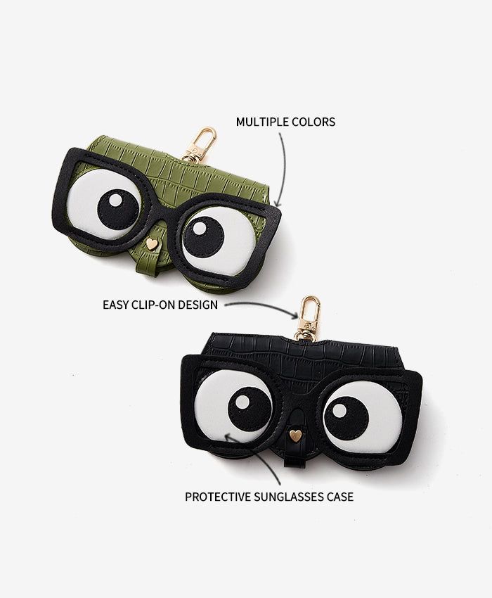 Crocodile Case for Sunglasses Features