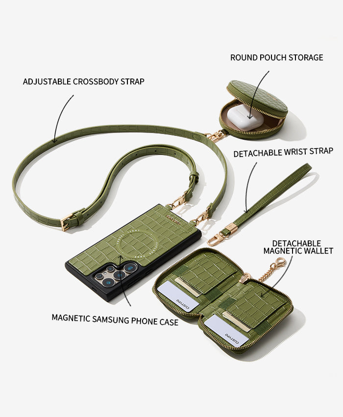 Crocodile Design Samsung Set Features