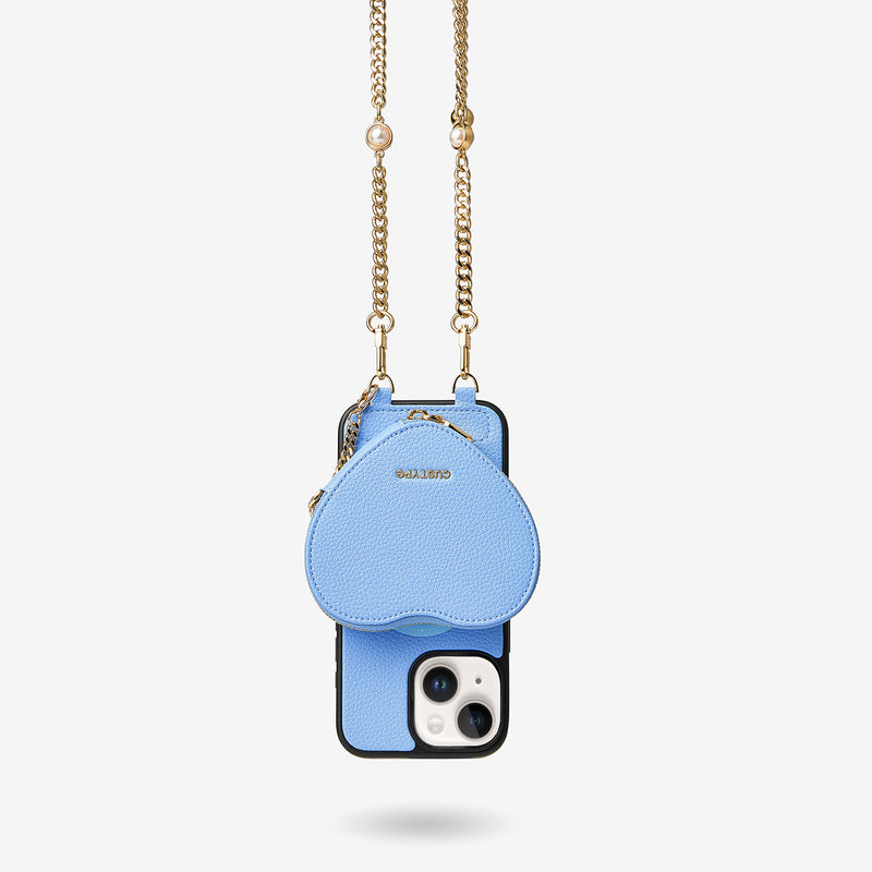 best cell phone caseszipper heart pouchiPhone 16 Pro Max
