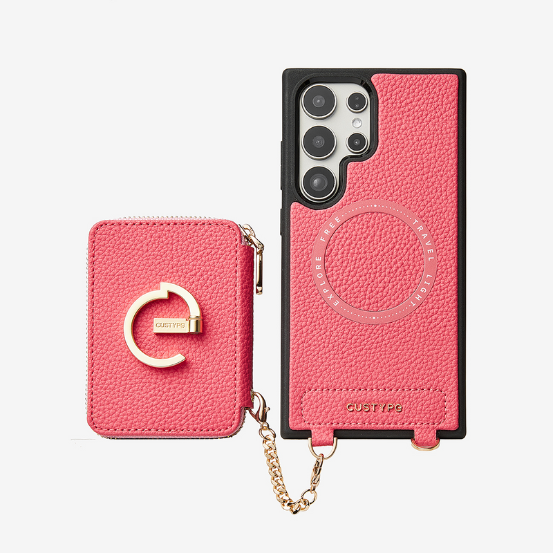 Original Design Set- Samsung Galaxy Wireless Charging Phone Case With Detachable Wallet-Mobile Phone Cases-Custype