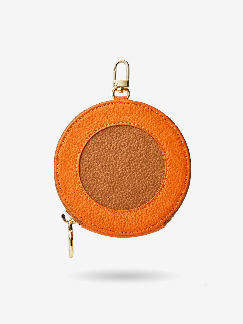 round pouch Orange