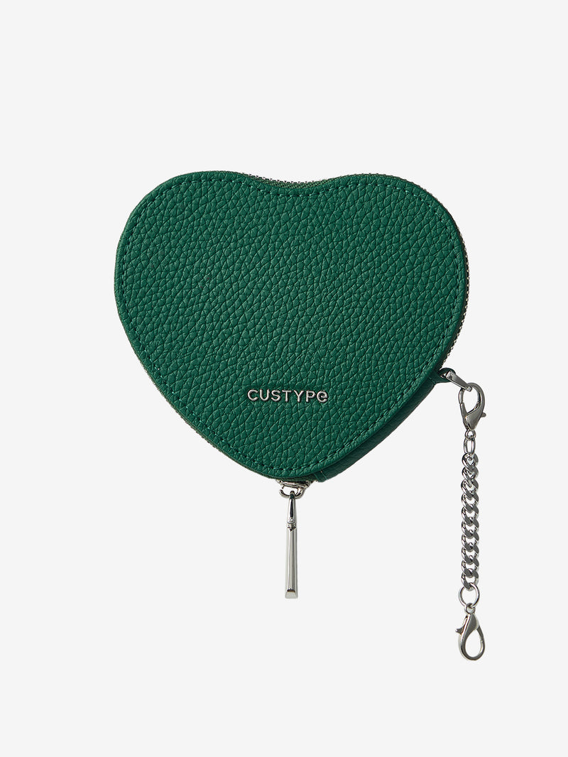 Silver Edge Kit- Detachable Heart Pouch-Mobile Phone Accessories-AIRPODS & LIPSTICK POUCH-Peach Pink-Custype