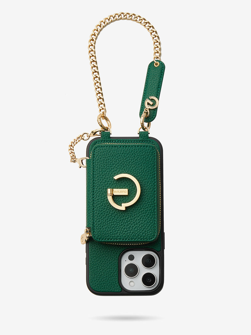 Green vacation phone case
