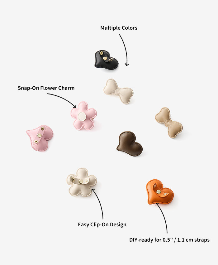 Detachable Strap Charm Features