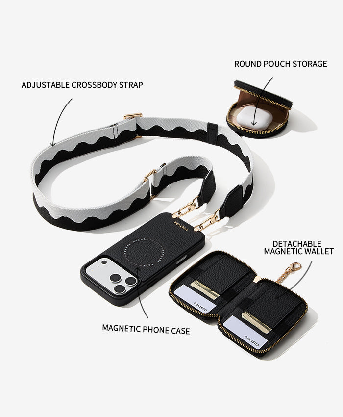 Samsung Case Bicolor Webbing Strap Features