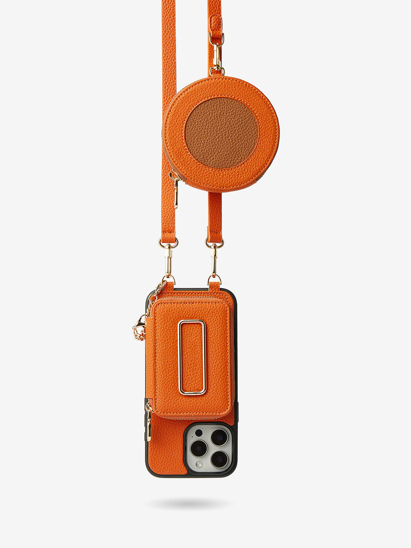 cell phone purse case with shoulder strap
pe