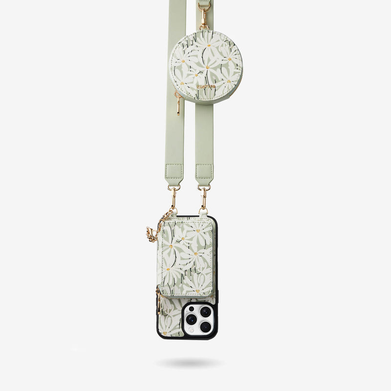 designer phone case with shoulder strap
